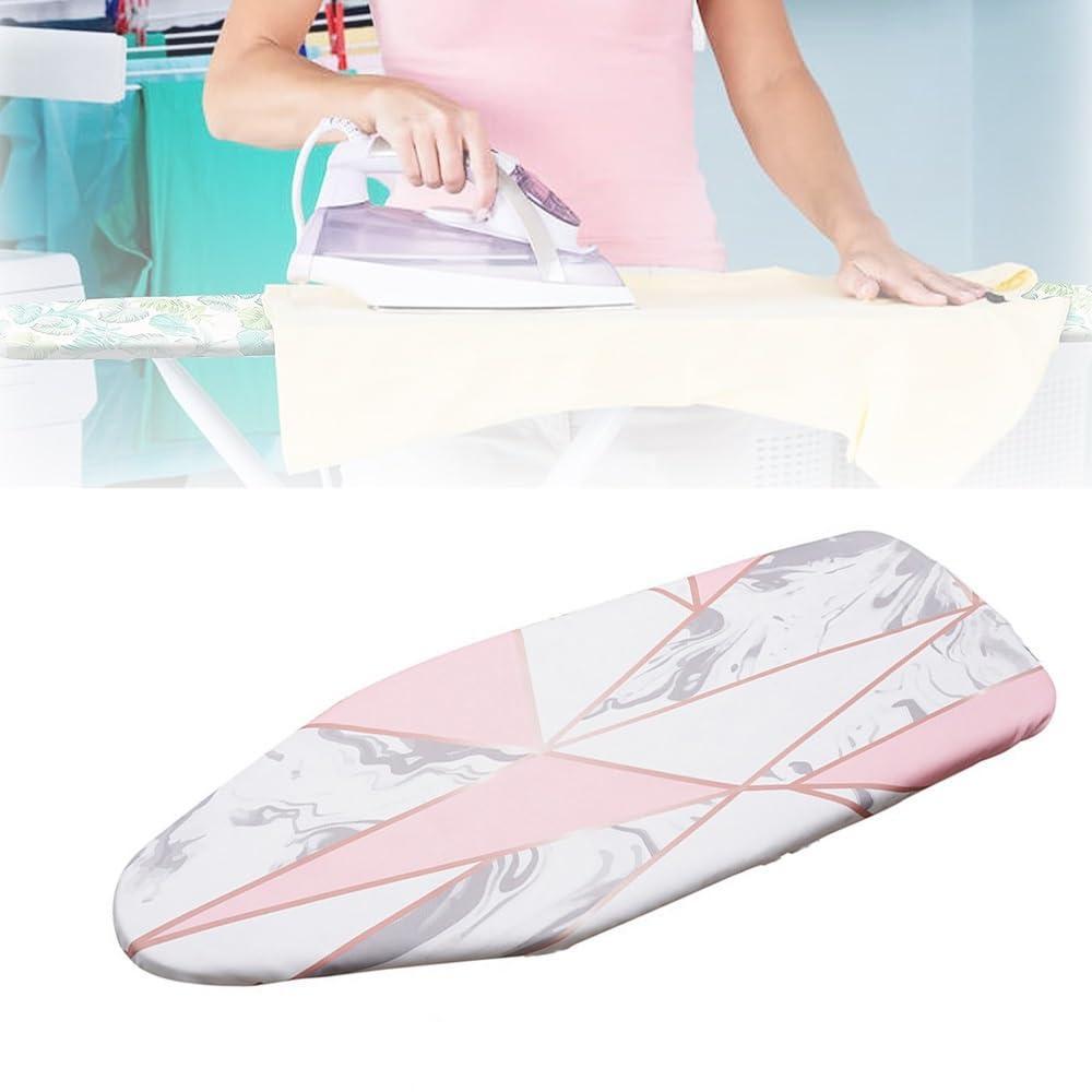 Lightweight Height Adjustable Ironing Board with Steam Iron Rest