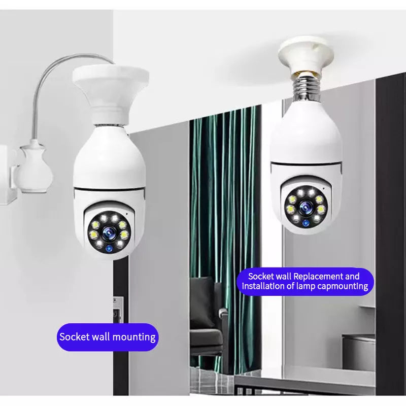 5G Bulb E27 Surveillance Camera