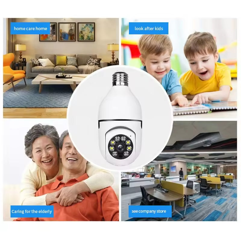 5G Bulb E27 Surveillance Camera