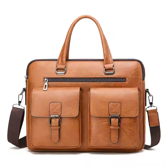 Briefcase Laptop bag Business shoulder messenger bag waterproof Office Laptop Bag waterproof